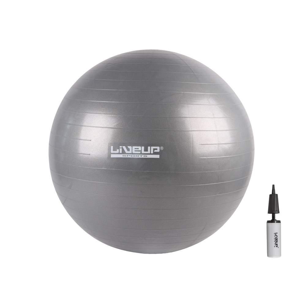 Фітбол (насос в комплекті) LiveUp ANTI-BURST BALL (LS3222-75g), фото 1