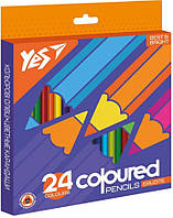 Цветные карандаши Yes Erudite 24 цвета
