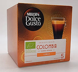 Кава в капсулах Nescafe Dolce Gusto Monoarabica Columbia Lungo 12 шт.