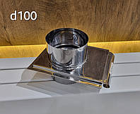 Шибер нержавійка AISI 430 d-100