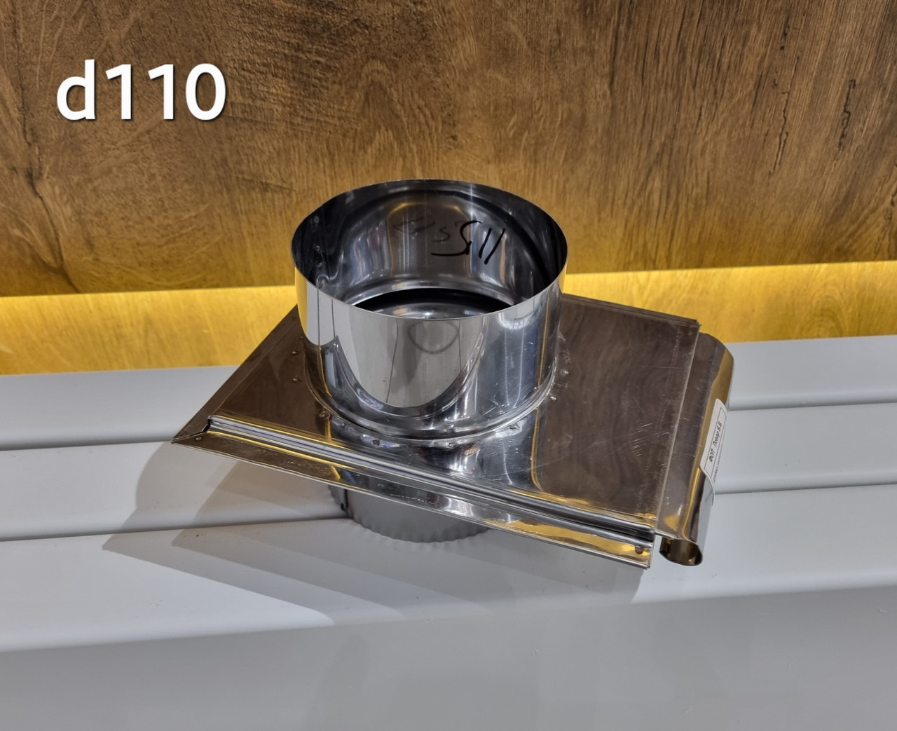 Шибер нержавійка AISI 430 d-110
