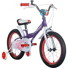 Дитячий велосипед Trinx Princess PRINC2.0PuPW Purple Pink White 16