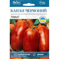 Семена томата раннего, низкорослого "Банан красный" (1 г) от ТМ "Велес"