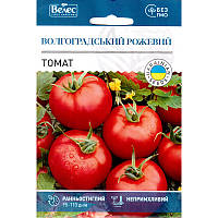 Семена томата низкорослого, розового «Волгоградский розовый» (1 г) от ТМ «Велес», Украина