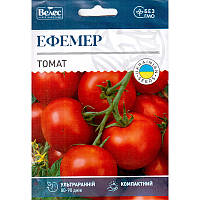 Семена томата раннего, урожайного, низкорослого "Эфемер" (1 г) от ТМ "Велес", Украина