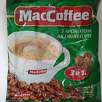 Растворимый кофе в стиках MacCoffee Original 3в1 с ароматом лесного ореха 20х18 гр