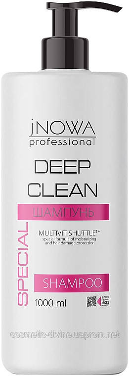 Шампунь для глубокой очистки волос jNOWA Professional Deep Clean Shampoo 1000мл - фото 1 - id-p1359852098