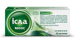 ISLA MOOS, м'ятні драже, 1 пластинка (12 драже) (Німеччина)