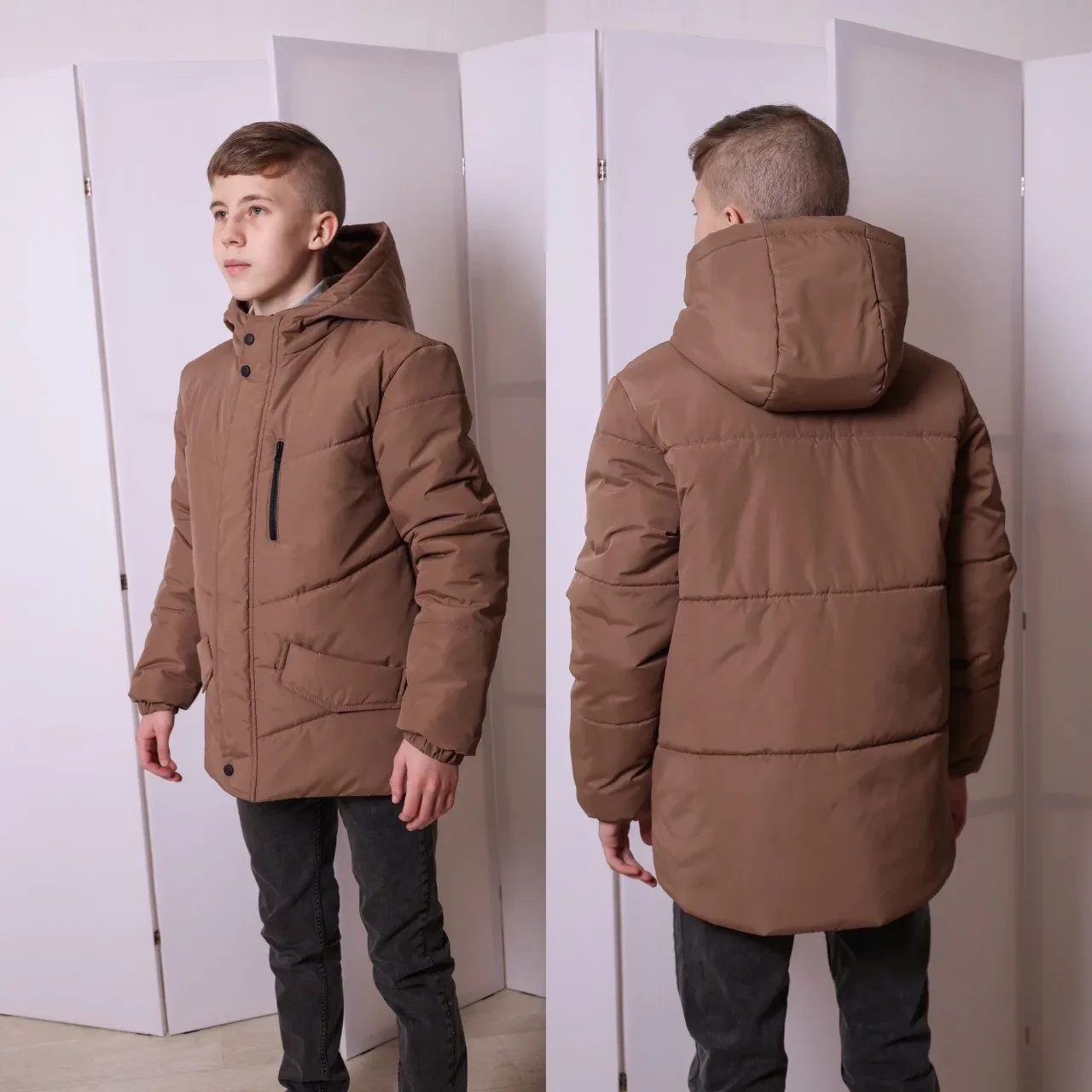 Куртка Тканина: плащовий «бостон»
Утеплювач: синтапон 150
розміри повномірні
Рост 146.152.

🤝Ціна 800