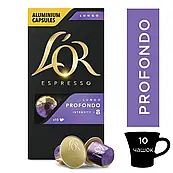 Оригінал! Кава в капсулах Nespresso L'OR Lungo Profondo 10шт