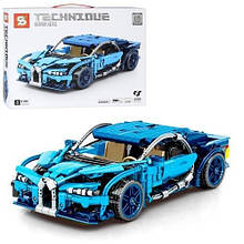 Конструктор блоковий дитячий Technique 8156 Bugatti спортивна машина (469 деталей у комплекті)