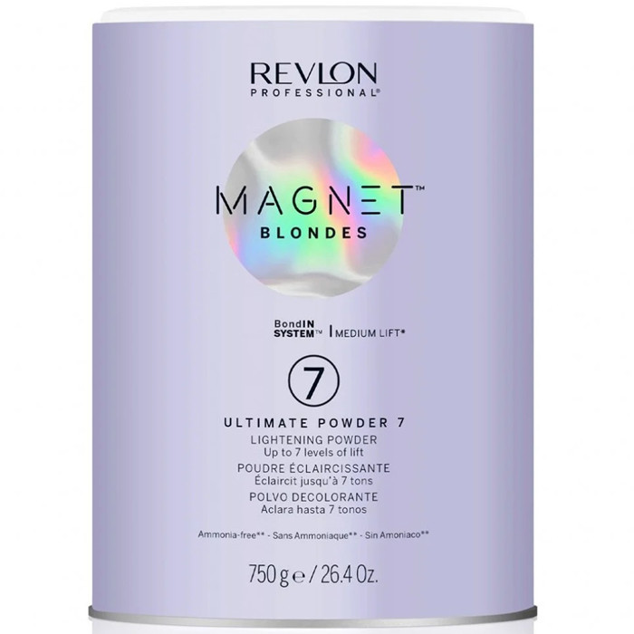 Безамічна освітлювальна пудра Revlon Professional Magnet Blondes 7 Powder 750г, фото 1