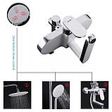 Душова колона зі змішувачем GAPPO G2419-8 Білий, фото 4