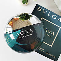 Bvlgari Aqva Pour Homme Туалетная вода 100 ml Булгари Аква Пур Хом Мужской Парфюм Аромат Духи Парфюмированная