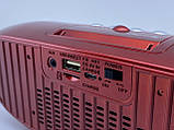 Радіоприймач FM/AM Golon RX-X8BT (Форма Мерседес RED), фото 5