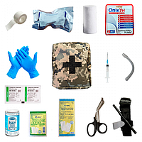 Аптечка военная тактическая походная, укомплектованнная с необходимыми материалами для первой помощи AG 1488