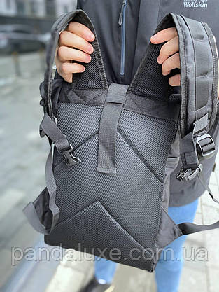 Рюкзак RollTop ролл чорний міський спортивний туристичний, фото 5
