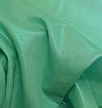 Поплін з блиском світло зелений, фото 5