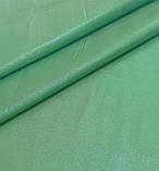 Поплін з блиском світло зелений, фото 2