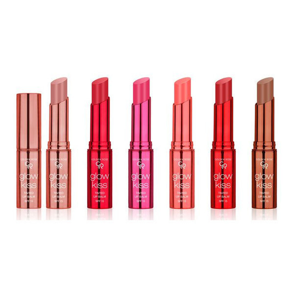 Помада бальзам тінт Golden Rose Glow Kiss Tinted Lip Balm, фото 1