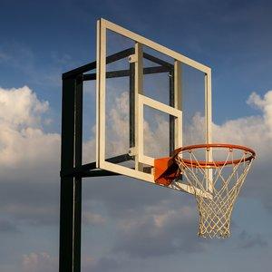 Баскетбольний щит 1200х900 мм тренувальний з оргсклом 8мм