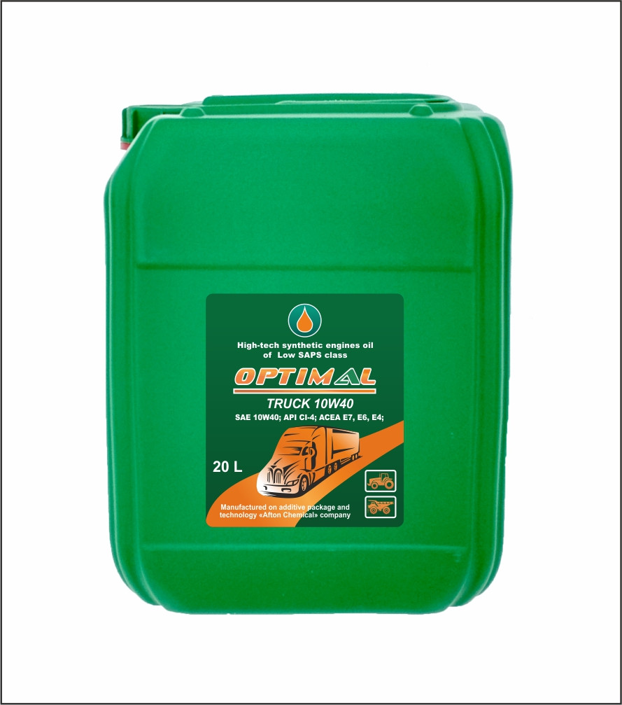 Синтетична моторна олива OPTIMAL TRUCK 10W40 20л