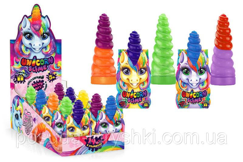 В"язка маса "Unicorn Slime" густий лизун UNS-02-01U DANKO