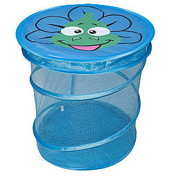 Кошик для іграшок - динозаврик, 45*38 см, блакитний, поліестер, арт. 518332