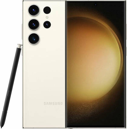 Смартфон Samsung Galaxy S23 Ultra 12/256Gb Beige (SM-S918BZEGSEK) UA UCRF Гарантія 12 місяців, фото 1