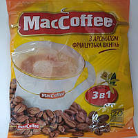 Растворимый кофе в стиках MacCoffee Original 3в1 с ароматом французская ваниль 20х18 гр