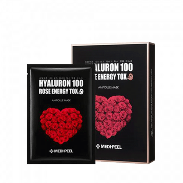 [MEDI-PEEL] Тканева маска з екстрактом рози Hyaluron 100 Rose Energy Tox, 1 шт (343600)