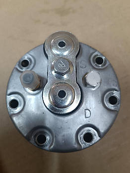 Задня кришка компресора Sanden SD709/7H13/7H15 з вертикальними виходами O-Ring, фланець