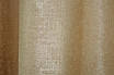 Комплект штор (2шт. 1,5х2,7м.) льон-софт, колекція "Парма". Колір золотистий. Код 1089ш 30-907, фото 8