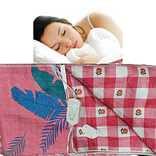 Електричне простирадло двоспальне 150*170 см Туреччина, простирадло з підігрівом електричне безпечне турецьке 150х170 см