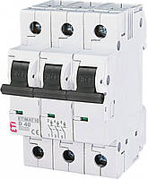 Автоматический выключатель ETIMAT 10 3p D40 6kA