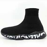 Кросівки чоловічі і жіночі Balenciaga Speed Trainer black / Баленсіага Спід Трейнер чорні