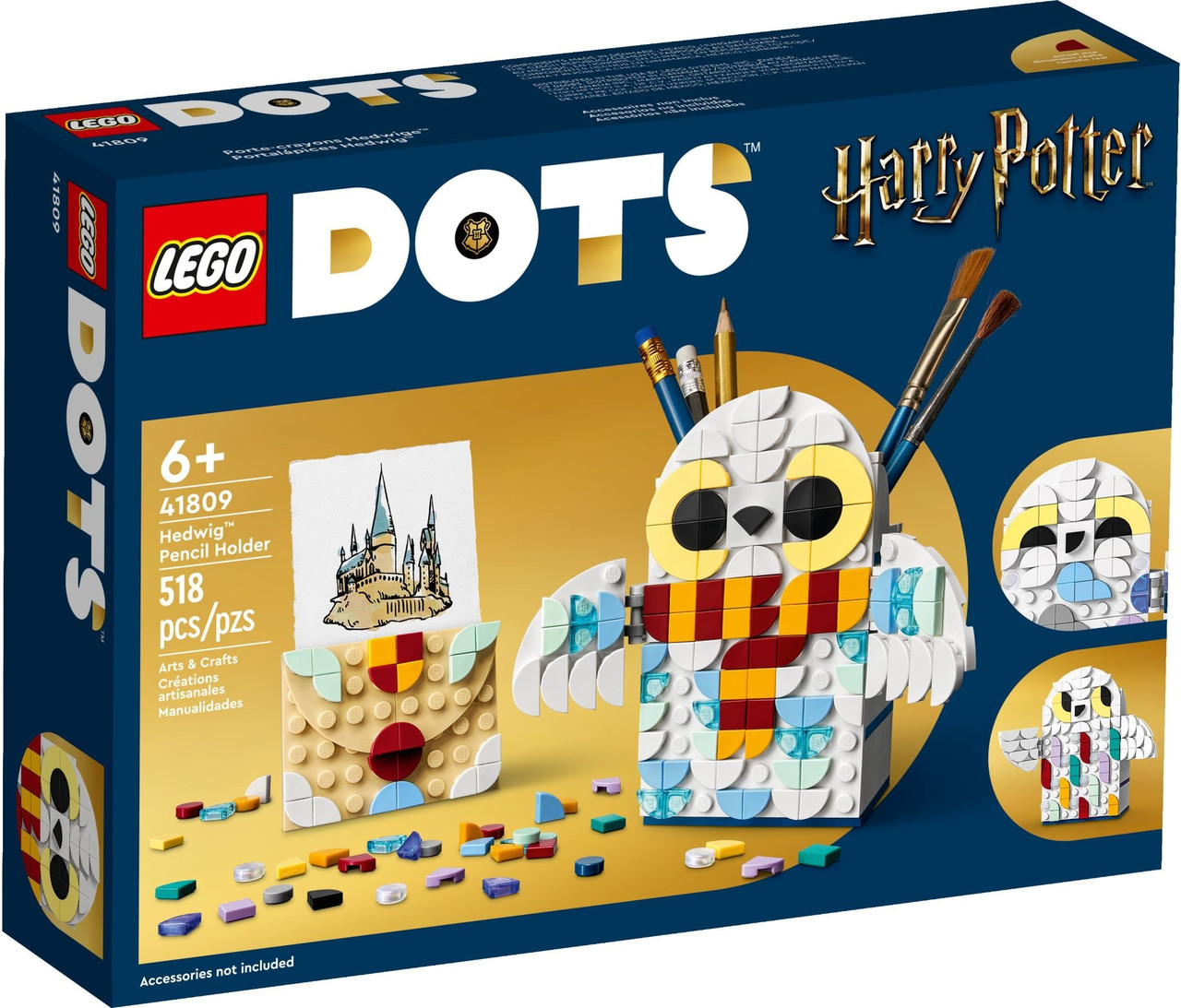 Lego DOTs Підставка для олівців Сова Букля 41809