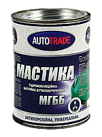 Мастика бітумно-бутилкаучукова Autotrade 0,9 кг (131120)