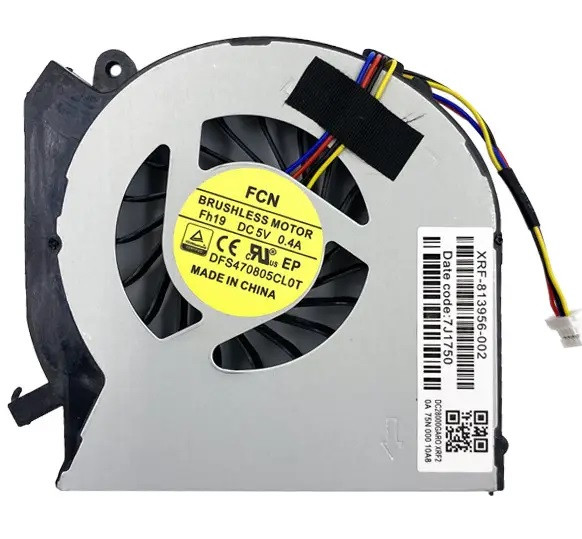 Оригінальний вентилятор кулер FAN для ноутбука HP DV6-7000, DV7-7000, M7-1000, ENVY DV6-7000 (813956-002)