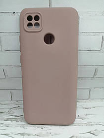 Чохол для Xiaomi Redmi 9C накладка бампер протиударний Silicone Cover Pink Sand