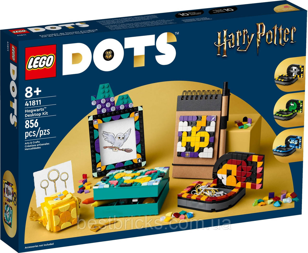 Lego DOTs Настільний набір Гоґвортс 41811, фото 1