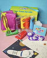 Творческий набор Tooky Land с пальчиковыми красками для малышей, 6 цв.