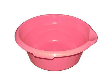 Миска пластикова 3л Медея з носиком рожев ТМ МЕД FG