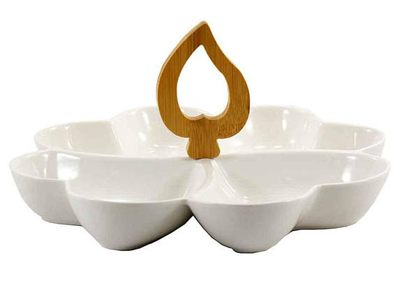 Менажниця 4-х секційна 29 см PJ02910 ТМ INTEROS, фото 1