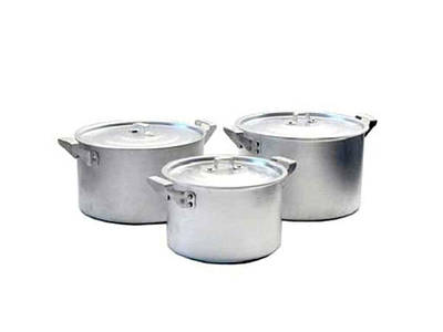 Набори посуду зі штампованого алюмінію