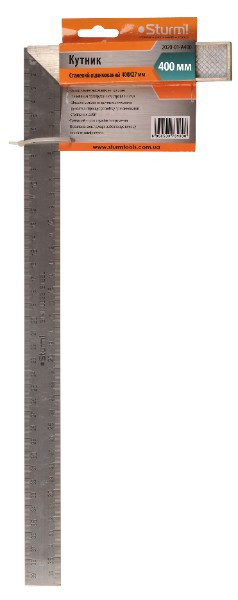 Кутник сталевий Sturm 2020-01-A400 (400 мм), фото 1