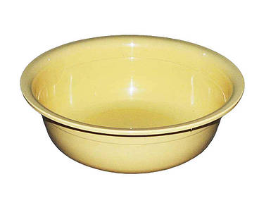 Миска пластикова 4л жовт ТМ МЕД FG