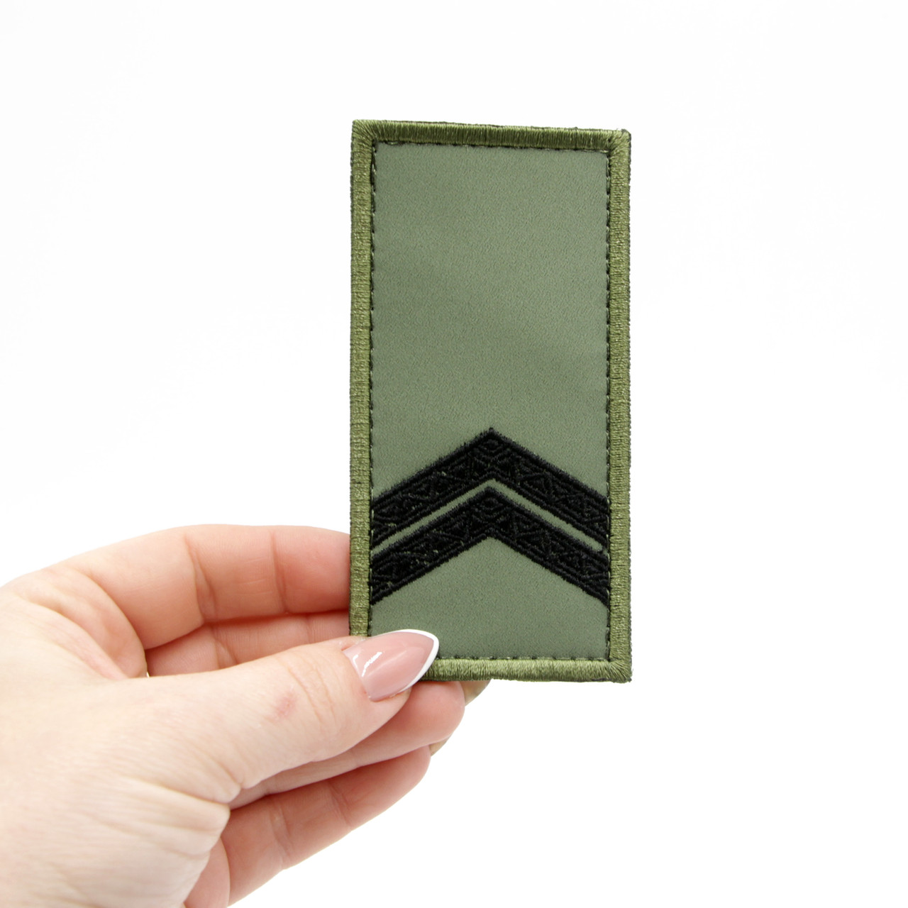 Купить Погон Младший Сержант ЗСУ 10х5 см, погон олива, шевроны-погоны ...