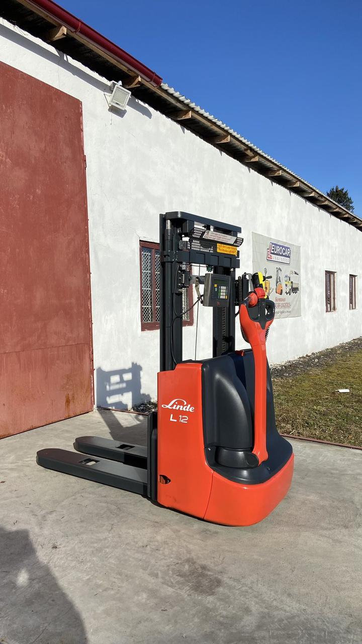 Штабелер рокла навантажувач електричний 729 Linde L12 1,2т 2,50м Вага