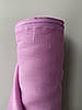 Рожева натуральна лляна тканина, 100% льон, колір 520, фото 6